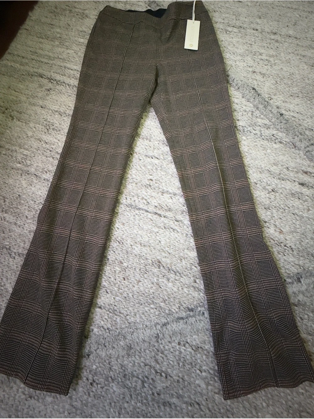 NWT Etcetera Plaid Pant Suit Size 8